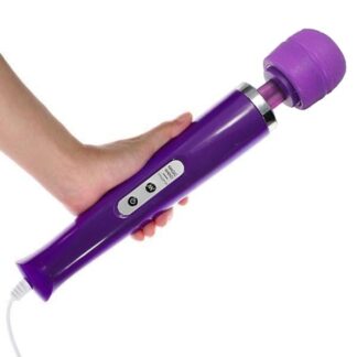 Magic Wand Massager fialový do sítě │ Vibrační masážní hlavice