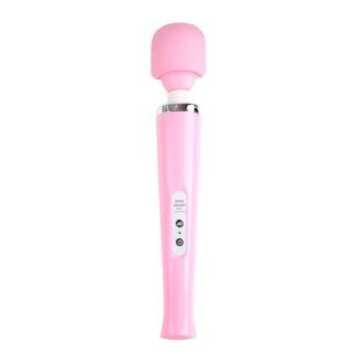 Magic Wand Massager růžový USB │ Vibrační masážní hlavice