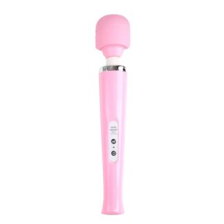 Magic Wand Massager růžový USB │ Vibrační masážní hlavice