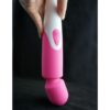 iWand massager - více rychlostní masážní hlavice růžová