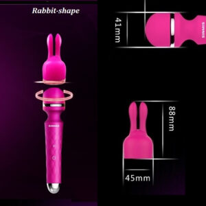 Nástavec na masážní hlavici Sinmis Bunny-shape