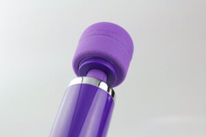 Magic Wand Massager - fialový do sítě │ Masážní hlavice