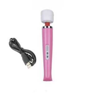 Magic Wand Massager růžový USB │ Masážní hlavice