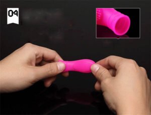 Stimulační nástavec na prst či na masážní hlavici