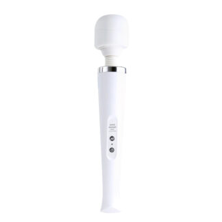 Bezdrátová masážní vibrační hlavice bílá magic wand massager USB | Magic Wand Massager