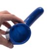 Nástavec na Magic Wand Massager, Hitachi – modrý zahnutý