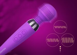 AILIGHTER Elena Magic Wand – Masážní hlavice fialový