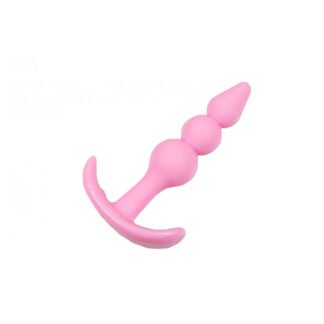 Anální kuličkový kolík růžový