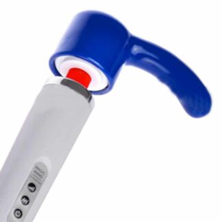 Nástavec na Magic Wand Massager, Hitachi - modrý zahnutý