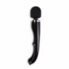 Magic wand massager tvarovaný černý, USB 30-ti rychlostní