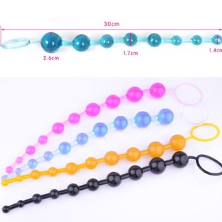 Anální flexibilní kuličky fialové