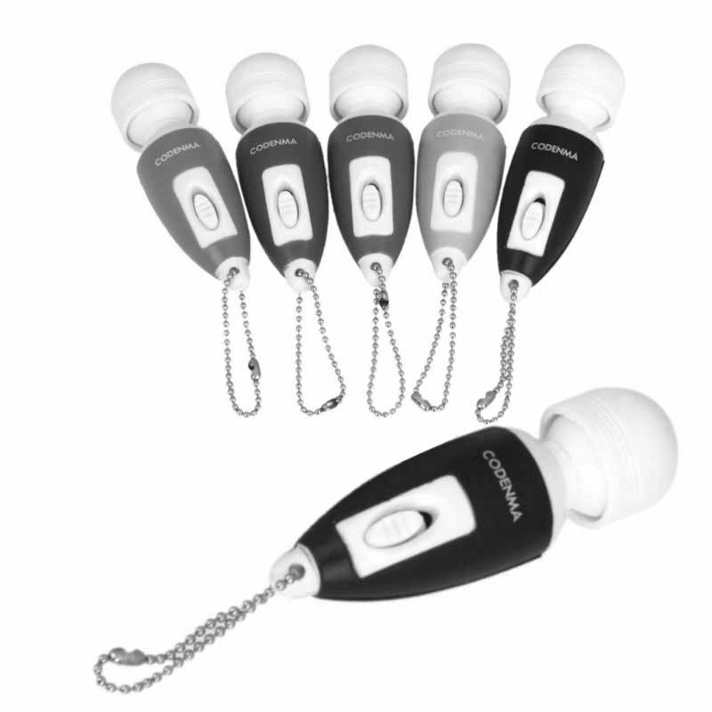 Mini Magic Wand Massager - černý