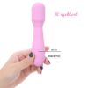 Luxusní růžový Mini Wandík │ Magic Wand Massager - Masážní hlavice