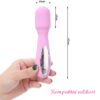 Luxusní růžový Mini Wandík │ Magic Wand Massager - Masážní hlavice