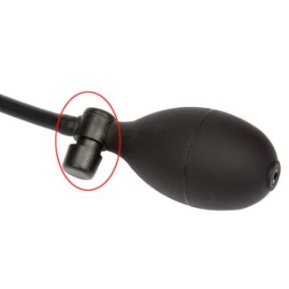 Inflatable butt plug, nafukovací anální kolík černý II.