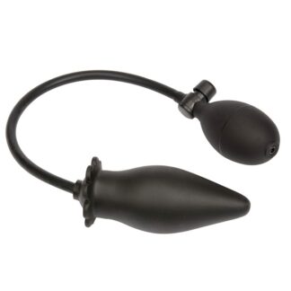 Inflatable butt plug nafukovací anální kolík černý IInbsp| Magic Wand Massager Sexshop