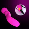 Female Vibrator - Luxusní Magic Wand massager - růžový - Image 3