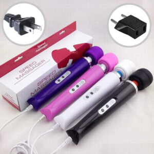 Magic Wand Massager US/EU do sítě │ Masážní hlavice s redukcí