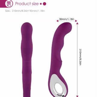 Vibrátor NANO Toys Ju Pin 2. generace – fialový – USB nabíjení