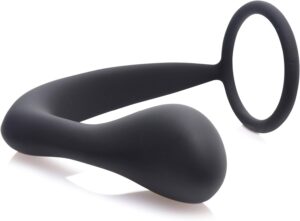 Anální kolík s kroužkem na masáž prostaty