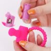 Tongue vibrating ring - vibrační kroužek růžový - Image 6
