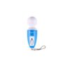 Mini Magic Wand Massager - modrý