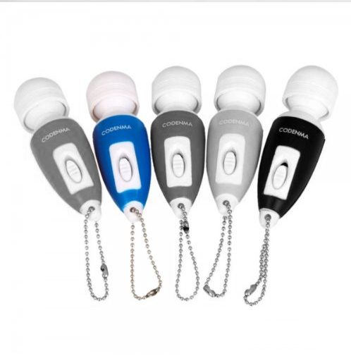 Mini Magic Wand Massager - modrý