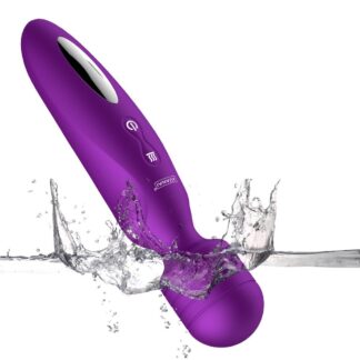 XUANAI vyhřívaný magic wand massager fialový USB