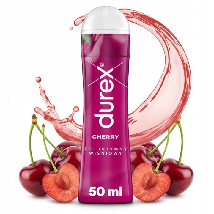 DUREX PLAY VIŠEŇ INTIMNÍ GEL CHUŤOVÝ 50 ml Hydratační vodní lubrikant