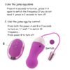 Vibrační vajíčko Aphrodisia Remote Control Jump Egg růžová - Image 10