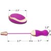 Vibrační vajíčko Aphrodisia Remote Control Jump Egg růžová - Image 7