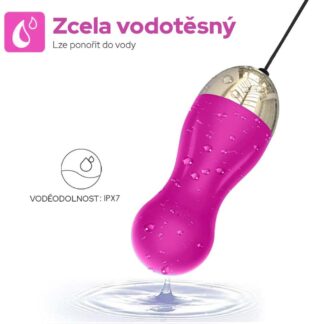 Vibrační vajíčko Aphrodisia Remote Control Jump Egg růžová