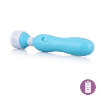 Mini AV Wand massager modrý