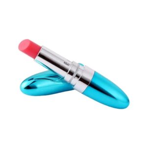 Lipstick mini vibrátor - modrozelený