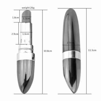 Lipstick mini vibrátor červený