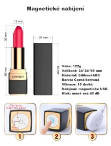 OMYSKY Lipstick mini vibrator