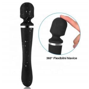 Lodi magic wand massager dvoumotorový černý