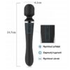 Lodi magic wand massager dvoumotorový černý