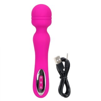 ikoky Magic Wand Massager 12 rychlostní růžový