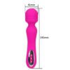 ikoky Magic Wand Massager 12 rychlostní růžový