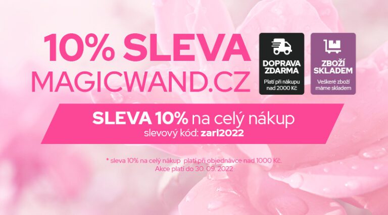 Pro měsíc září jsme pro Vás připravili slevu 10% na celý nákup!