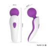 EVE wand massager │ Masážní hlavice fialová USB - Image 4