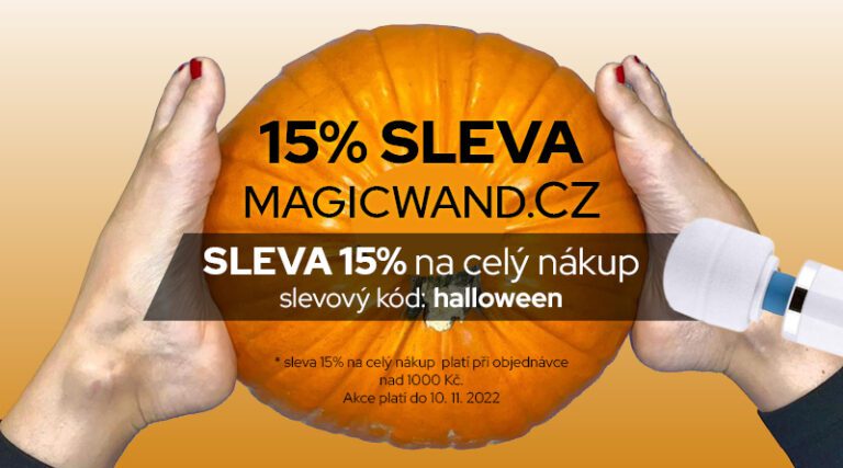 15% Halloween Sleva Pro Vás Na Celý Nákup! Akce Platí Do 10.11.2022