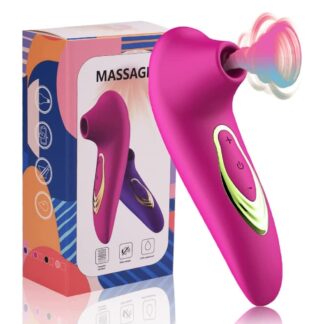 KWD clit suck massager stimulátor klitorisu ružový