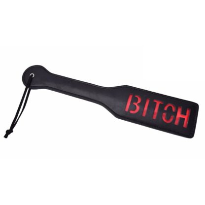 Bitch kožená plácačka černá