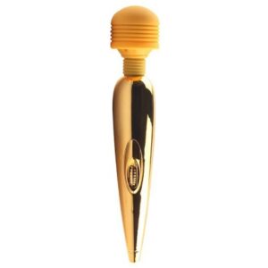 Fairy Gold magic wand massager USB masážní hlavice zlatý