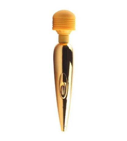 Fairy Gold magic wand massager USB masážní hlavice zlatý