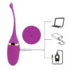 Bezdrátové vibrační vajíčko USB Purple Whale fialové - Image 3