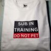 Lascivní Tričko - SUB in training - NEW Heavy Unisex Bílé - Image 4