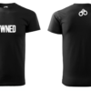 Lascivní Tričko - OWNED - NEW Heavy Unisex Černé - Image 2